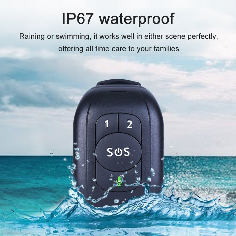 RF-V48 4G Water-resistant Anti-lost GPS Positioning Smart Watch, Band A(Red)
