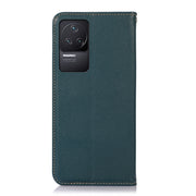 For Xiaomi Redmi K50 / K50 Pro KHAZNEH Nappa Top Layer Cowhide Leather Phone Case(Green)