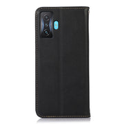 For Xiaomi Redmi K50 Gaming KHAZNEH Nappa Top Layer Cowhide Leather Phone Case(Black)