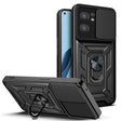 For OPPO Reno7 5G Global / Find X5 Lite Sliding Camera Cover Design TPU+PC Phone Case(Black) - free shipping - PMC TechLife - Order now!