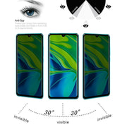 25 PCS Full Cover Anti-peeping Tempered Glass Film For Xiaomi Redmi Note 10 Pro