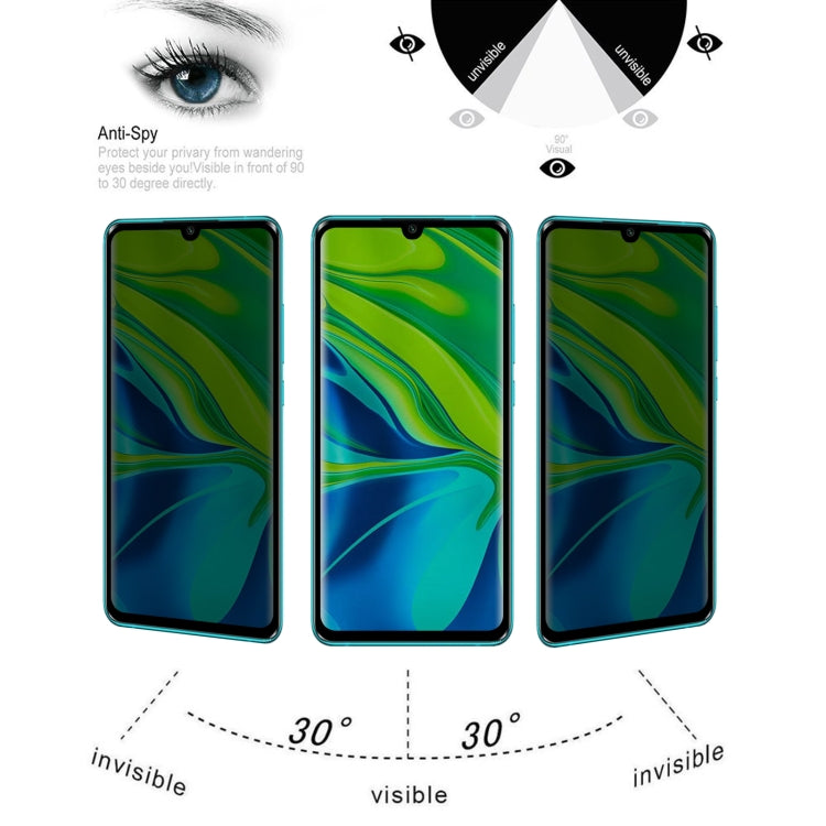 25 PCS Full Cover Anti-peeping Tempered Glass Film For Xiaomi Redmi Note 10 Pro