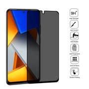 25 PCS Full Cover Anti-peeping Tempered Glass Film For Xiaomi Poco M4 Pro 4G