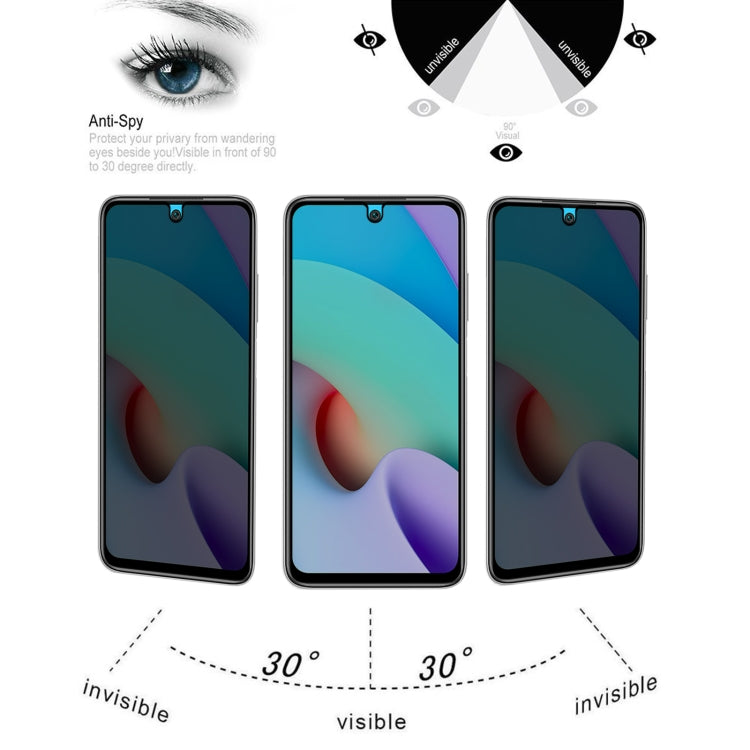 25 PCS Full Cover Anti-peeping Tempered Glass Film For Xiaomi Redmi Note 11 CN Version