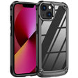 For iPhone 13 TPU + PC Lens Protection Phone Case(Black) - iPhone 13 Cases by PMC TechLife | Online Shopping South Africa | PMC TechLife | Buy Now Pay Later Mobicred