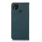 For Xiaomi Redmi 10A / 9C KHAZNEH Nappa Top Layer Cowhide Leather Phone Case(Green)