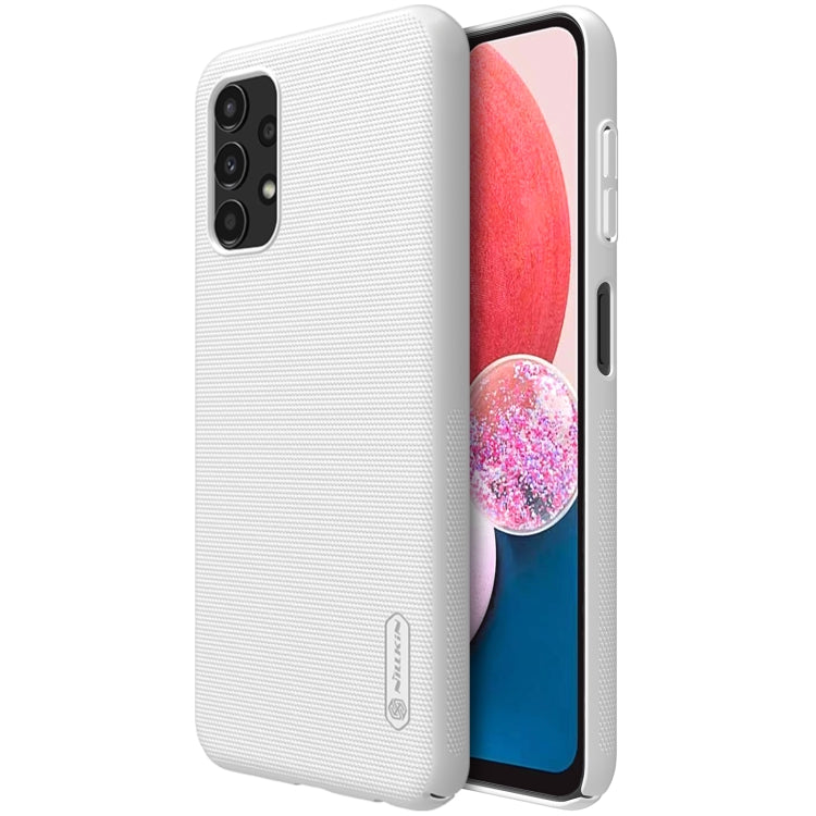 For Samsung Galaxy A13 4G NILLKIN Frosted PC Phone Case(White)