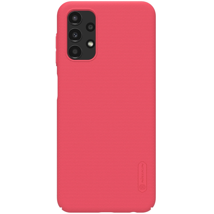 For Samsung Galaxy A13 4G NILLKIN Frosted PC Phone Case(Red)