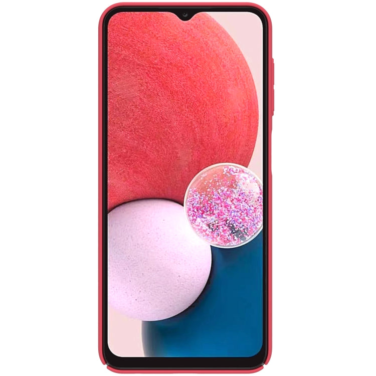 For Samsung Galaxy A13 4G NILLKIN Frosted PC Phone Case(Red)