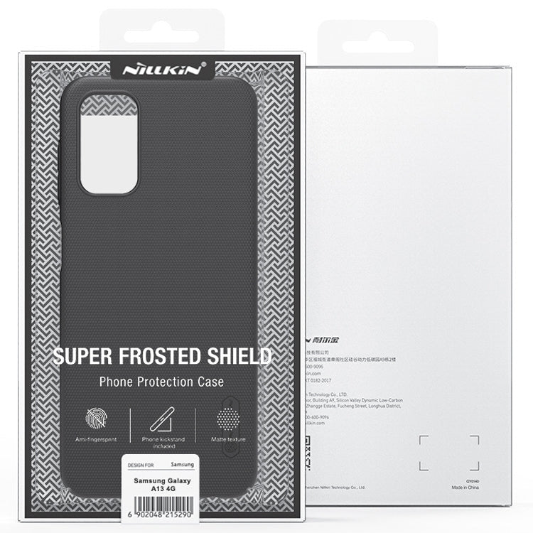 For Samsung Galaxy A13 4G NILLKIN Frosted PC Phone Case(Red)