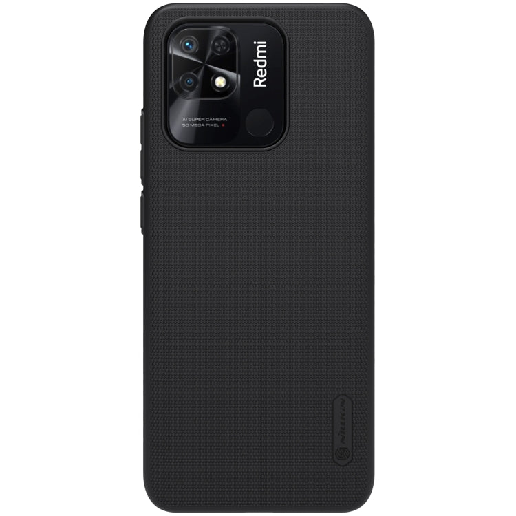 For Xiaomi Redmi 10C NILLKIN Frosted PC Phone Case(Black)