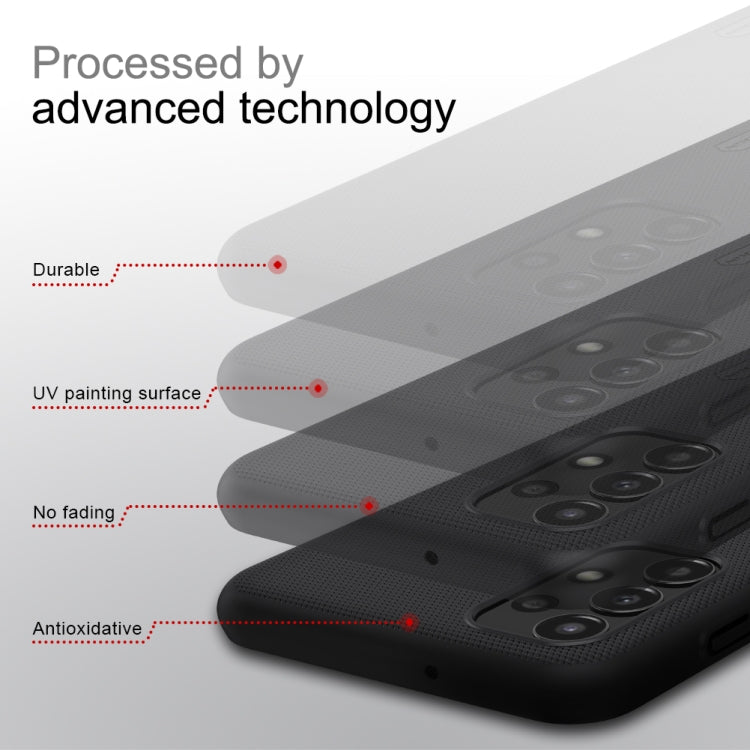 For Xiaomi Redmi 10C NILLKIN Frosted PC Phone Case(Black)