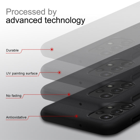 For Xiaomi Redmi 10C NILLKIN Frosted PC Phone Case(Black)