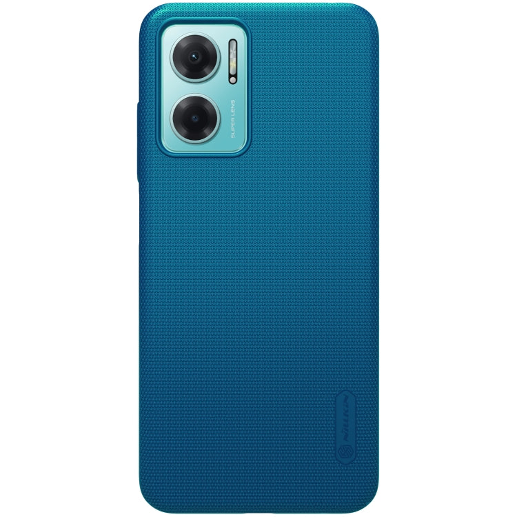 For Xiaomi Redmi Note 11E / Redmi 10 5G NILLKIN Frosted PC Phone Case(Blue)