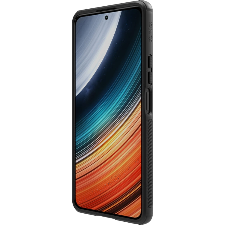 For Xiaomi Redmi K40S NILLKIN Frosted Shield Pro PC + TPU Phone Case(Black)