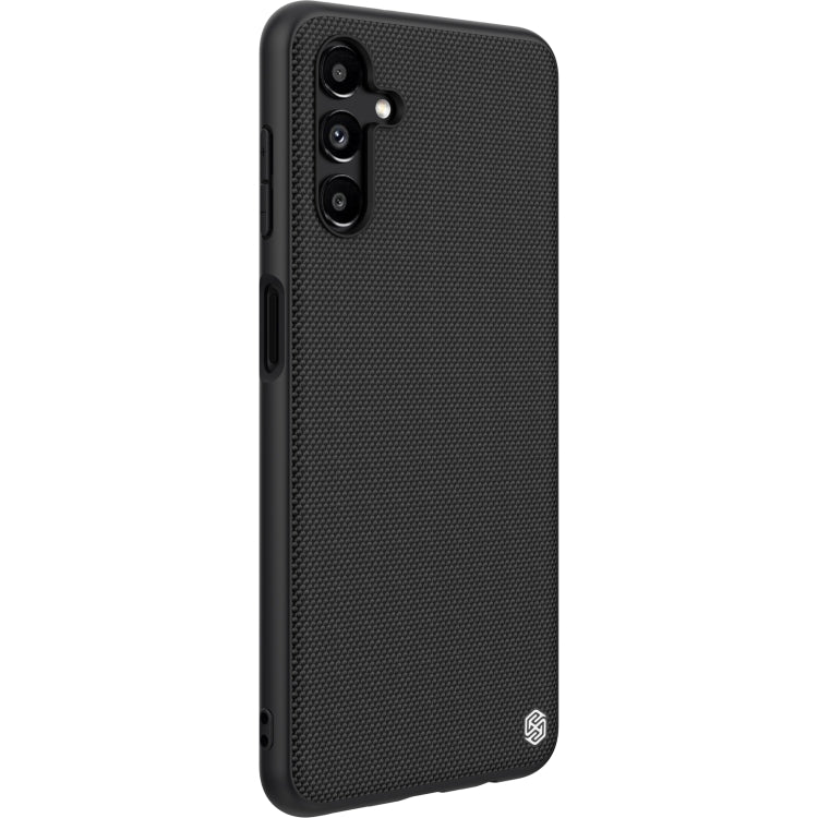 For Samsung Galaxy A13 5G NILLKIN 3D Texture Nylon Fiber PC+TPU Phone Case(Black)