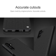 For Samsung Galaxy A13 5G NILLKIN 3D Texture Nylon Fiber PC+TPU Phone Case(Black)