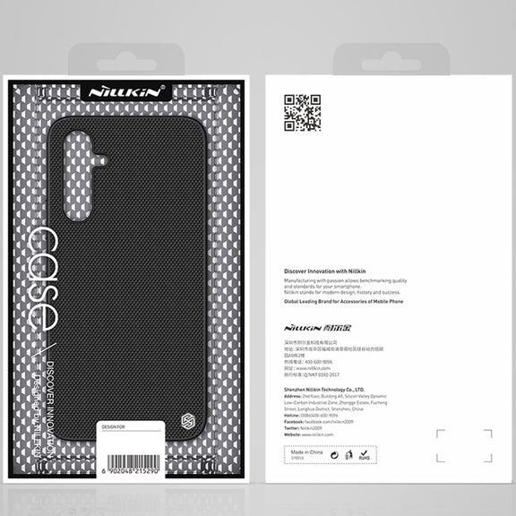 For Samsung Galaxy A13 5G NILLKIN 3D Texture Nylon Fiber PC+TPU Phone Case(Black)