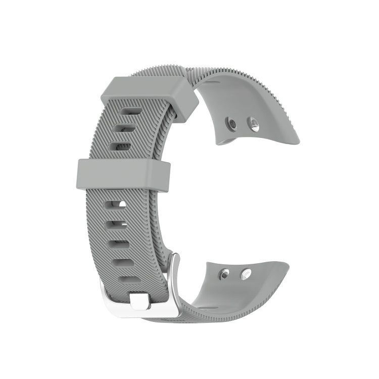 Compatible with Garmin Compatible witherunner 45 & 45S Silicone Watch Band(Gray)