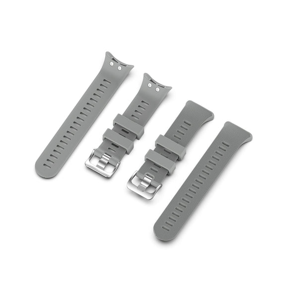 Compatible with Garmin Compatible witherunner 45 & 45S Silicone Watch Band(Gray)