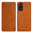 For Xiaomi Redmi Note 11 Global NILLKIN QIN Series Crazy Horse Texture Leather Case(Brown) - Xiaomi Cases by NILLKIN | Online Shopping South Africa | PMC TechLife | Buy Now Pay Later Mobicred
