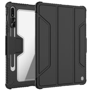For Samsung Galaxy Tab S8 NILLKIN Bumper Pro Camshield Tablet Leather Case(Black)