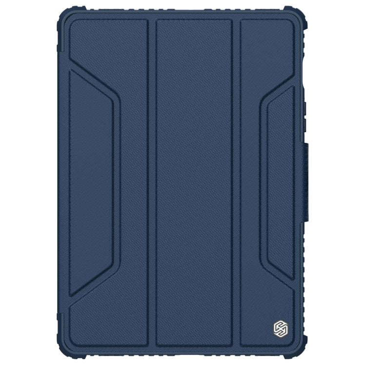 For Samsung Galaxy Tab S8 NILLKIN Bumper Pro Camshield Tablet Leather Case(Blue)