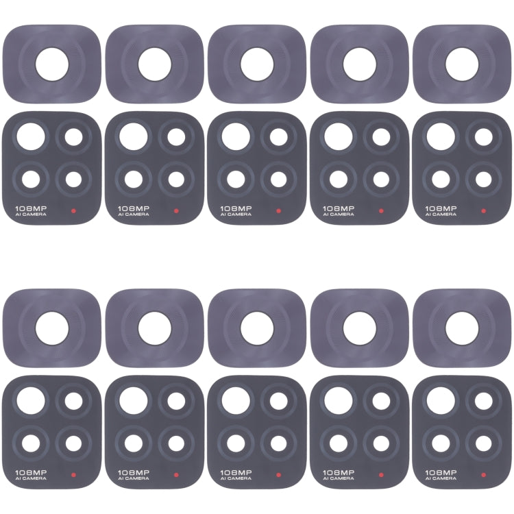 10 PCS Back Camera Lens For Xiaomi 11i/Redmi Note 11 Pro China/Redmi Note 11 Pro+ 5G/11i HyperCharge 5G