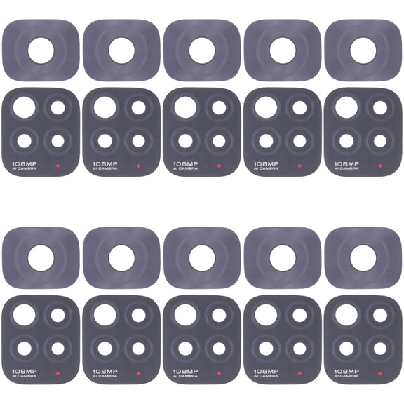 10 PCS Back Camera Lens For Xiaomi 11i/Redmi Note 11 Pro China/Redmi Note 11 Pro+ 5G/11i HyperCharge 5G