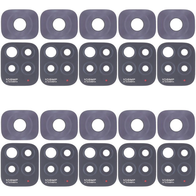 10 PCS Back Camera Lens For Xiaomi 11i/Redmi Note 11 Pro China/Redmi Note 11 Pro+ 5G/11i HyperCharge 5G