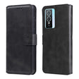 For vivo Y76s / Y76 5G Classic Calf Texture Flip Leather Case(Black) - free shipping - PMC TechLife - Order now!