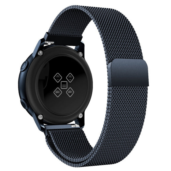 For Galaxy Watch Active Milanese Watch Band(Gray)