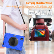 For Xiaomi Pad 5 / Pad 5 Pro Silicone + PC Tablet Case(Blue)