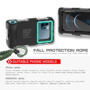 RedPepper 2nd Generation Diving Water-resistant Protective Case, Water-resistant depth: 15m(Black + Blue)