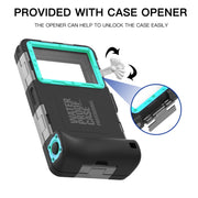 RedPepper 2nd Generation Diving Water-resistant Protective Case, Water-resistant depth: 15m(Black + Blue)