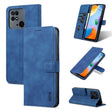 For Xiaomi Redmi 10C / Redmi 10 India AZNS Skin Feel Calf Texture Flip Leather Phone Case(Blue) - free shipping - PMC TechLife - Order now!