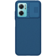 For Xiaomi Redmi Note 11E 5G / Redmi 10 5G NILLKIN Black Mirror Series Camshield PC Phone Case(Blue)