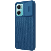 For Xiaomi Redmi Note 11E 5G / Redmi 10 5G NILLKIN Black Mirror Series Camshield PC Phone Case(Blue)
