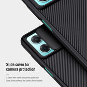 For Xiaomi Redmi Note 11E 5G / Redmi 10 5G NILLKIN Black Mirror Series Camshield PC Phone Case(Blue)