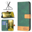 For Samsung Galaxy S20 FE BF11 Color Matching Skin Feel Leather Phone Case(Green) - free shipping - PMC TechLife - Order now!