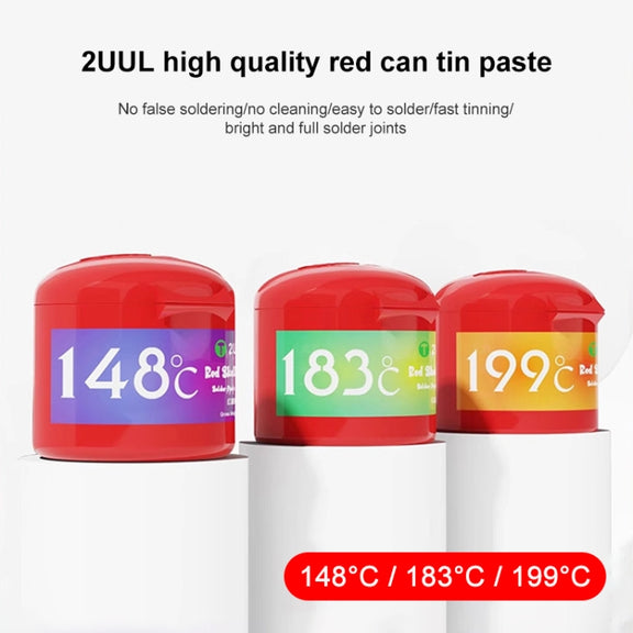 2UUL SNK Series Solder Paste Welding Maintenance Low-Temperature Tin Ointment(SC91 148 degrees)
