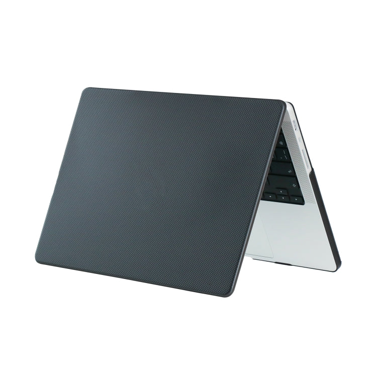 Dot Texture Double Sided Tanned Laptop Case For MacBook Pro 13.3 inch A1706/A1708/A1989/A2159/A2289/A2251/A2338(Black)