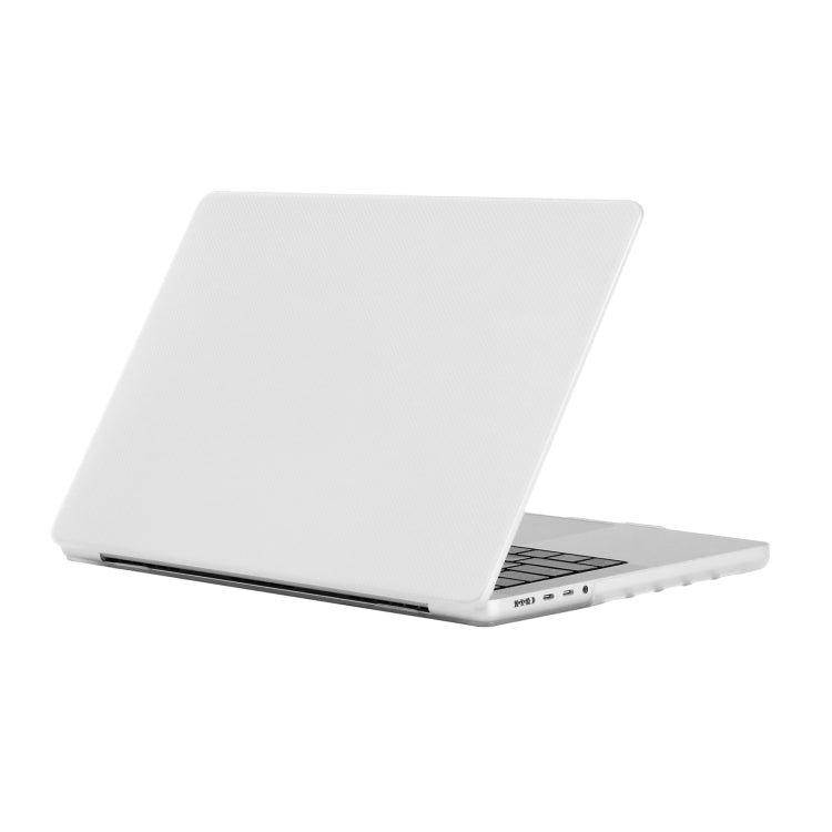 Dot Texture Double Sided Tanned Laptop Case For MacBook Pro 13.3 inch A1706/A1708/A1989/A2159/A2289/A2251/A2338(Transparent)