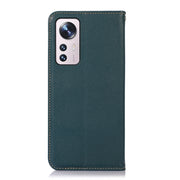 For Xiaomi 12 Lite KHAZNEH Nappa Top Layer Cowhide Leather Phone Case(Green)