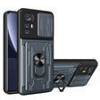 For Xiaomi 12 Pro Sliding Camshield TPU+PC Phone Case with Card Slot(Grey) - free shipping - PMC TechLife - Order now!