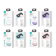USAMS BU12 TWS Half In-Ear Bluetooth 5.1 Wireless Earphones(Green)
