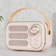 DW13 Portable HIFI Mini Retro Wireless Bluetooth Speaker(Pink) - Mini Speaker by PMC TechLife | Online Shopping South Africa | PMC TechLife