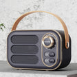 DW13 Portable HIFI Mini Retro Wireless Bluetooth Speaker(Blue) - Mini Speaker by PMC TechLife | Online Shopping South Africa | PMC TechLife