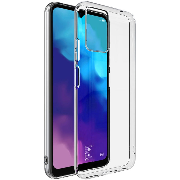 For ZTE Blade V30 Vita IMAK UX-5 Series Transparent Shockproof TPU Protective Phone Case
