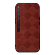 For Huawei Mate Xs 2 Weave Plaid PU Phone Case(Brown) - free shipping - PMC TechLife - Order now!